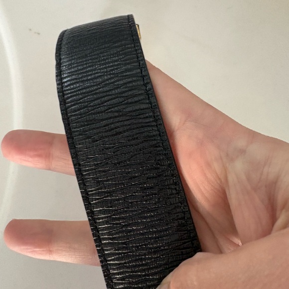 Salvatore Ferragamo Black Leather with Gold Hardware - Picture 8 of 16